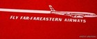 Vintage 60 s Vietnam War Poster Veteran Art Ad Vet 70s Fly Far Eastern Airways