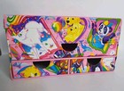Vintage Lisa Frank Pink Stationary Box Keepsake Cat Dogs 