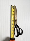 Vintage Metal Shears Tailor Dressmaker Fabric Scissors Black Handle Decor