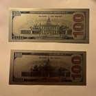 24k Gold Plated Foil  100 Dollar Bill Collectible Novelty Collection Note Gift