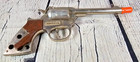 Vtg Hubley Cowpoke Cap Gun Cast Metal Toy Pistol Single Shot Lancaster Pa Repair