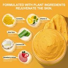 C And Turmeric Face Scrub Cream Organics Microdermabrasion Facial Exfoliating