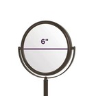 Two-sided Tabletop Makeup Vanity Mirror 10x-1xmagnification   Swivel Design