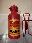 Specialized Water Bottle   Matching Aluminum Cage Vintage Red Kodak Film Product