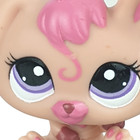 Lps  1920 Littlest Pet Shop Rabbit Baby Bunny 2009 Pink Gen 3 Purple Eyes 3 Pack