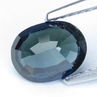 2 00cts Genuine Natural Blue-green Sapphire Oval Cut Gemstone From Madagascar