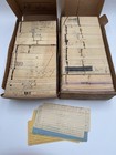 Vintage  4000 Ibm Punch Cards Programs 1620 Sim For 1130 Rare