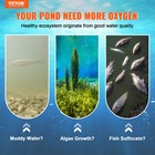 Vevor Pond Aerator Lake Pond Aeration Kit 3 4 Hp 550w 5 2cfm For Up To 3 Acre