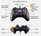 Wired Usb Game Controller Joystick For Microsoft Xbox 360 Pc Windows Xp 7 8 10