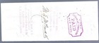 Bank Check Rn-g1 Merchants National Bank  Vt Burlington