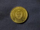 Uruguay 2012 1 Peso Armadillo Coin  Nice Uncirculated Coin Animal 
