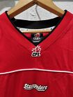 Calgary Stampeders Jersey Size 2xl Cfl Football Polyester Reebok Short-sleeve