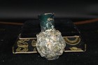 Extremely Rare Ancient Roman Glass Bottle Vessel Circa 1st - 5th Century Ad