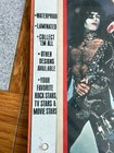 Kiss 1976 Tour Poster Put-on Sticker Excellent