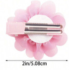 Toddler Girls Flower Hair Clips  20pcs 2 Inch Small Chiffon Accessories Bows Set