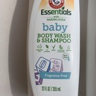 Two Arm   Hammer Essentials Baby Body Wash   Shampoo Gentle For Skin As Shown
