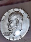 1973-s  1 Ike Eisenhower Dollar  Clad Silver Wtc Ground Zero Recovery 