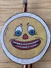 Rare Vintage Halloween Pumpkin Horn Rattle Drum Noisemaker Germany