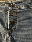 Vanilla Star Juniors Blue Denim Shorts Size 15 Button Fly Pockets 2  Inseam