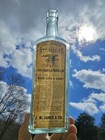 Antique Paper Label Dr James Stillingine   Sarsaparilla Pittsburgh Pa Bottle 