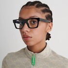 Flat Eyeglass Frames Thick Acetate Women Men Reading Glasses Retro Full Rim