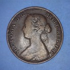 Nova Scotia 1861 One Cent Canada Pre-confederation Bronze Coin -  56654260     