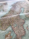 Vintage Map Sweden And Norway 1904