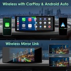 Aphqua 2 5k Dash Cam 9 3in Touchscreen Radio Wireless Apple Carplay Android Auto