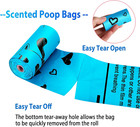 Dog Poop Bag Rolls - 540 Count Dog Waste Bags With Dispenser  Extra Thick Strong
