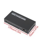 Gigabit Sfp Media Converter 4 Sfp To 3 Rj45 10 100 1000m Fiber Optic Switch