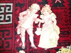 Lot Of Antique Dolls  Lion Coffee  Others