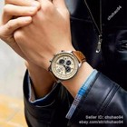 Citizen Eco-drive Men s Chronograph Watch Brown Solar Power Silver Ca4500-83e  a