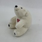Vintage 1995 Coca-cola Polar Bear Stuffed Animal Plush 7  