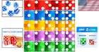 19mm Casino Craps Dice 25pc Set Multicolor