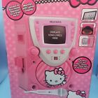 Hello Kitty 68109 Cd Karaoke System With Screen  Pink white
