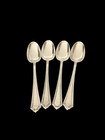 Vintage Gorham Plymouth Pattern 1911 Sterling Silver Teaspoons - Lot Of 4