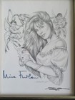 Mira Furlan Print Signed By Douglas Schuler And Mira Furlan