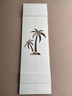 Custom Palm Tree Shutter  Pvc Exterior Shutter  Sold Individually