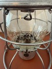 Denver   Rio Grande Western Railroad 100  Tin Railroad Lantern W cast Globe Rare