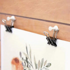 30p Metal Clamp Style Paper Clips Paper Document Binder Clip For Office   School