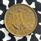 1942 Newfoundland Small Cent Lot c3977