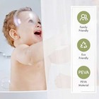 Amazer Plastic Shower Curtain Liner With  Assorted Colors   Sizes 