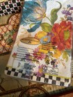 Mackenzie-childs White Flower Market Guest Napkins