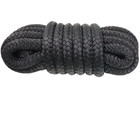 4 Pack 1 2   15f Dock Lines Nylon Rope For Boats Double Braided Boat Accessories