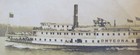 Onteora Side Wheel Steamship Ship Boat Catskill Evening Line Photo Photograph