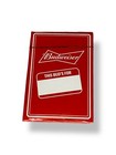 Budweiser Beer Playing Cards New Factory Sealed
