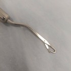Vtg Rug Latch Hooking Tool By Eugene Chernin Wood Handle Bent Arm Made England