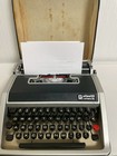 Olivetti Lettera Dl Portable Manual Typewriter With Case Working Used