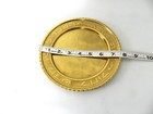 Judaica Brass Havdalah Plate   End Of Shabbat - Vintage Jewish Ceremonial 7-1 2 