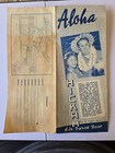 Vintage Hickam Airforce Base Mats  Oahu  Hawaii Brochure Early 1950 s